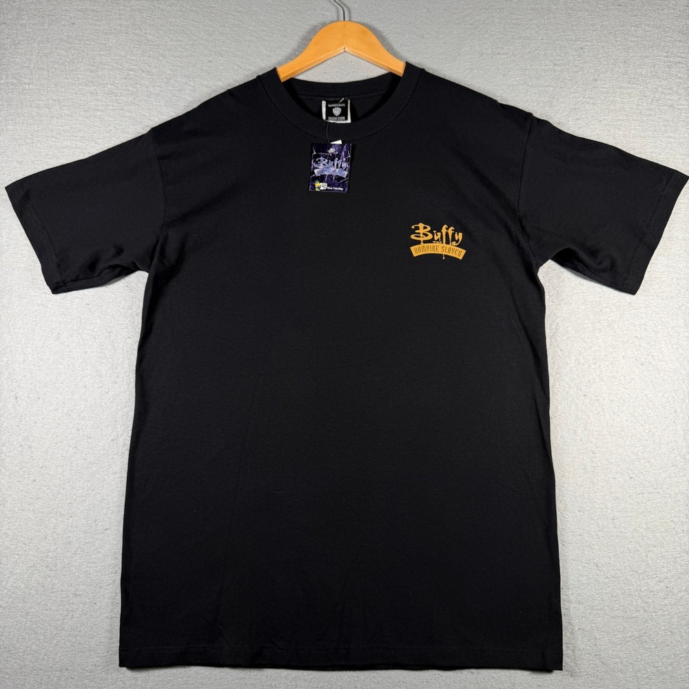 Vintage 1998 Buffy the Vampire Slayer Shirt Warner Bros Studio Store Black L NWT